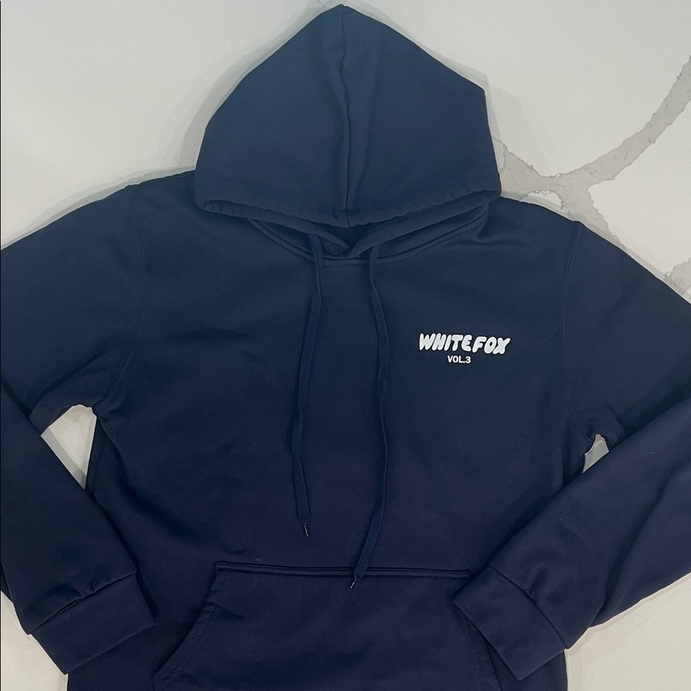 Navy blue hoodie! WhiteFox